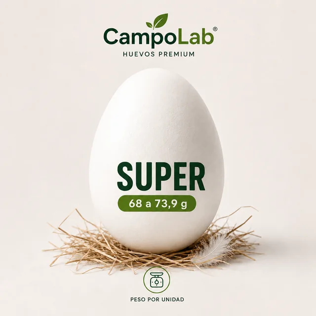 Huevo Súper (68 a 73,9 g)